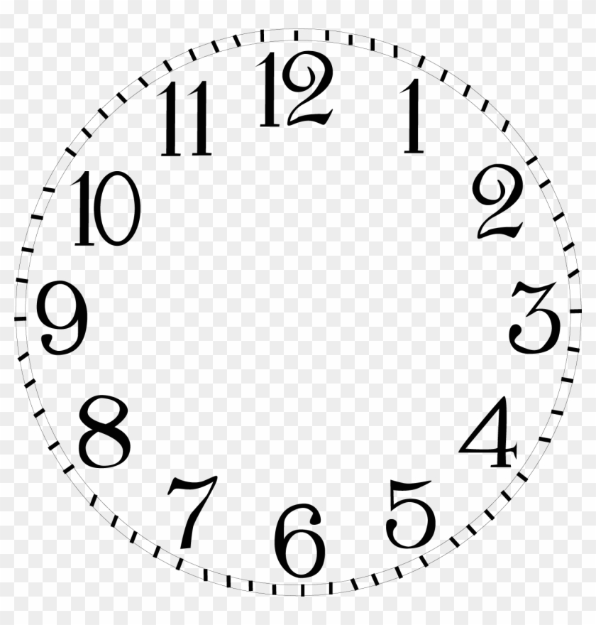 1400 X 1401 9 - Ziffernblatt Zum Ausdrucken Clipart