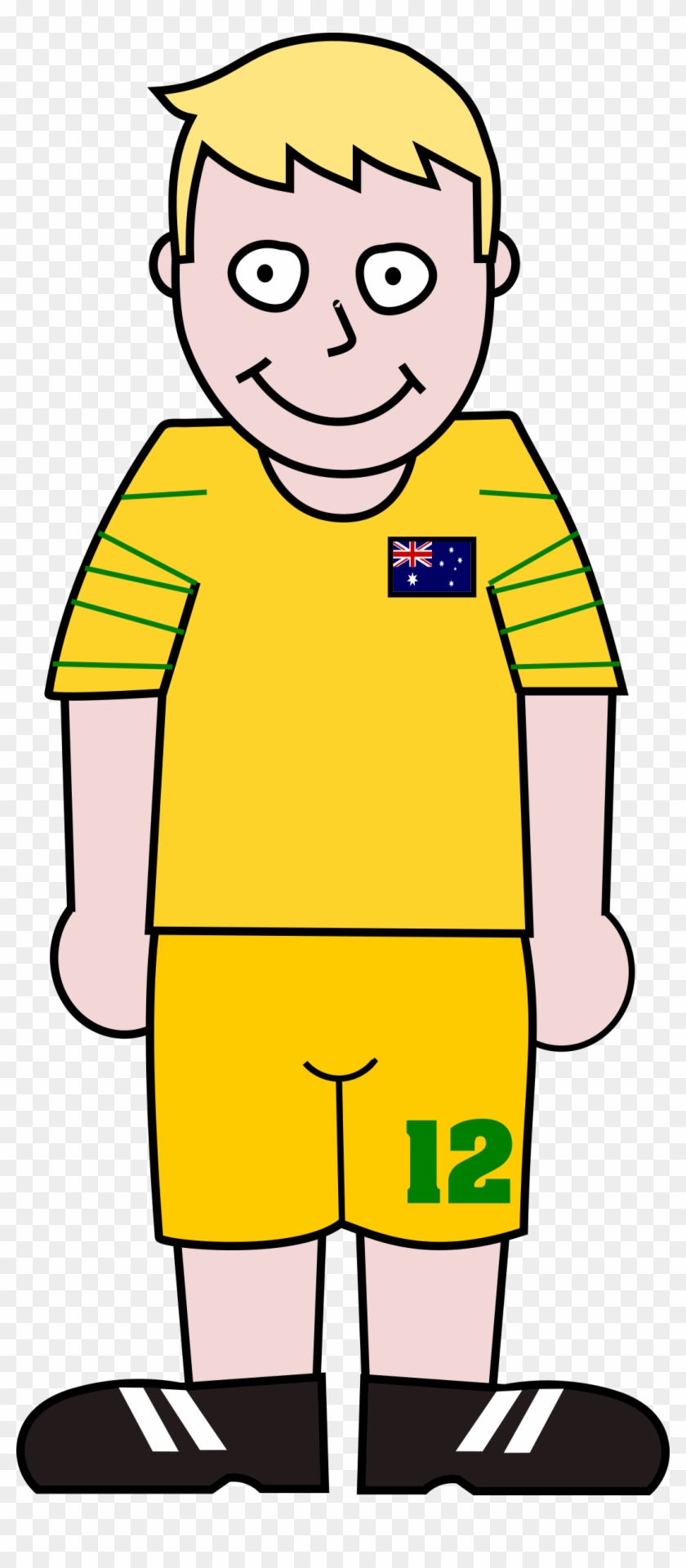 Big Image - Standing Soccer Players Clipart - Png Download