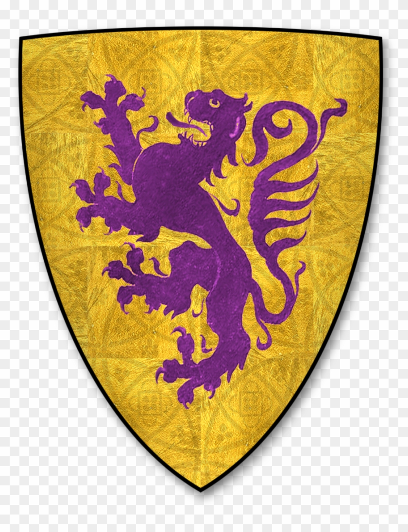 K 001 Coat Of Arms Lacy Henris, Quens De Nicole - De Lacy Coat Of Arms Clipart