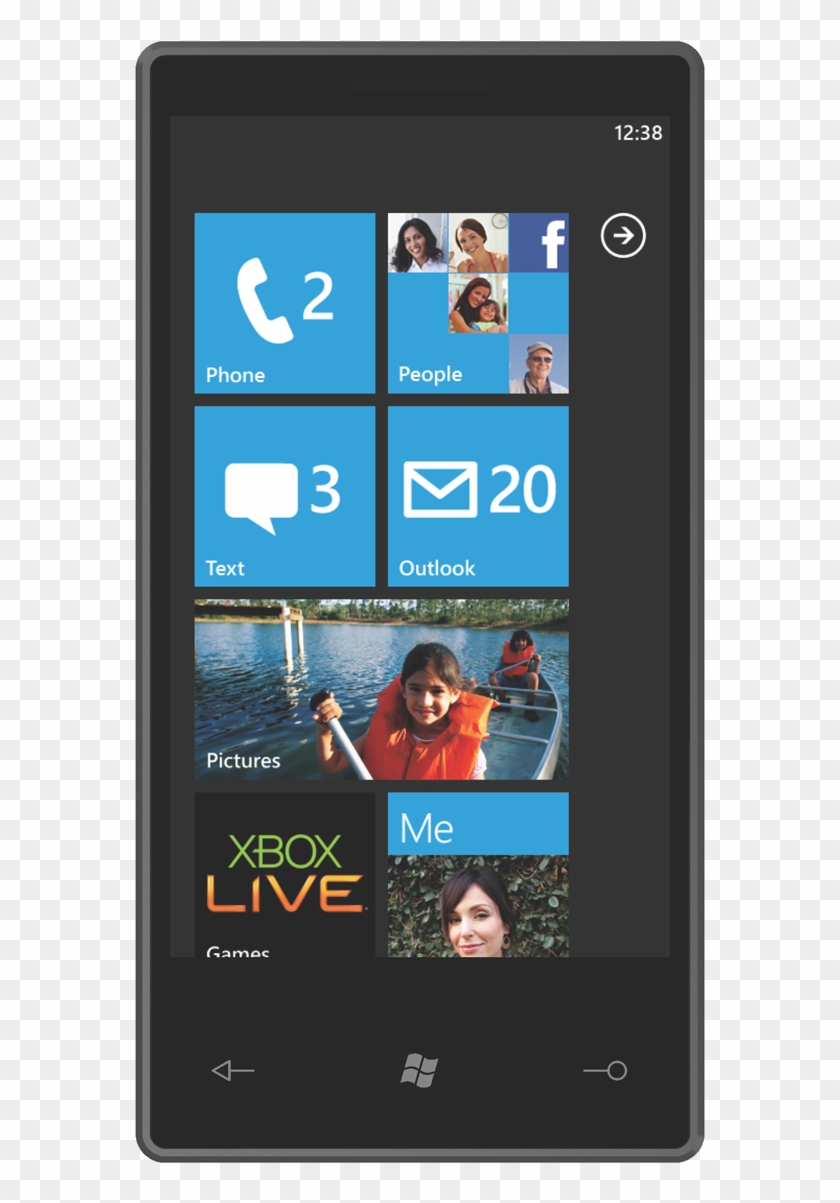 Windows Phone 7 Series Start Screen - Windows Phone 7 Clipart