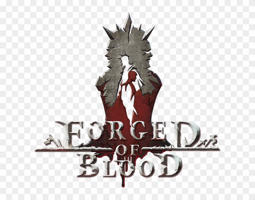 Forged Of Blood Logo Fulltext - Illustration Clipart #824790