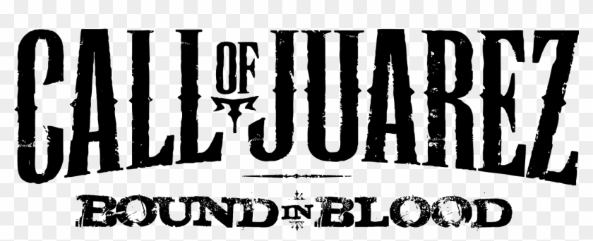 Call Of Juarez Bound In Blood Logo Clipart #825204