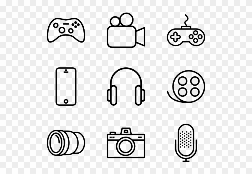 Gadgets - Small Coffee Bean Icon Clipart #825607