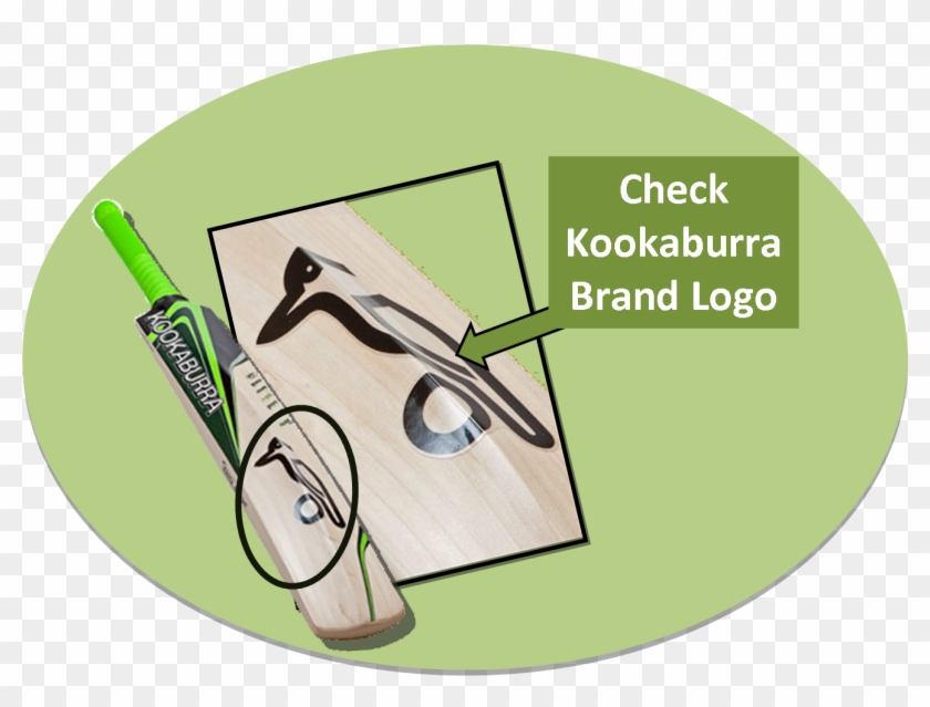 Kookaburra Cricket Bats - Fake Kookaburra Cricket Bat Clipart #825803