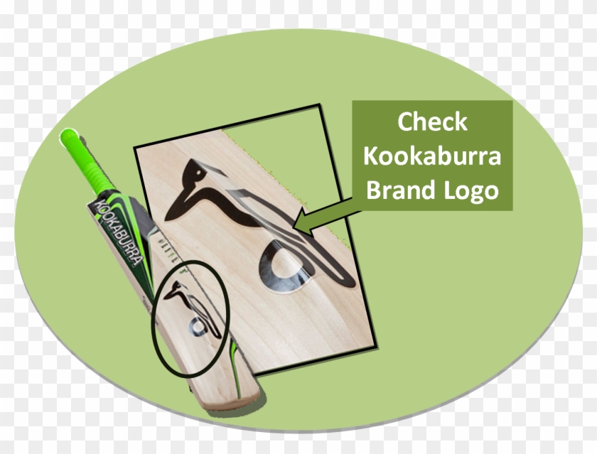 Kookaburra Cricket Bats - Fake Kookaburra Cricket Bat Clipart #825803