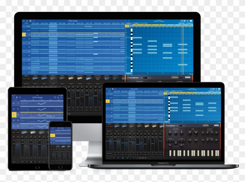 Korg Gadget 2 Features 6 New Gadgets - Korg Gadget Clipart #826076