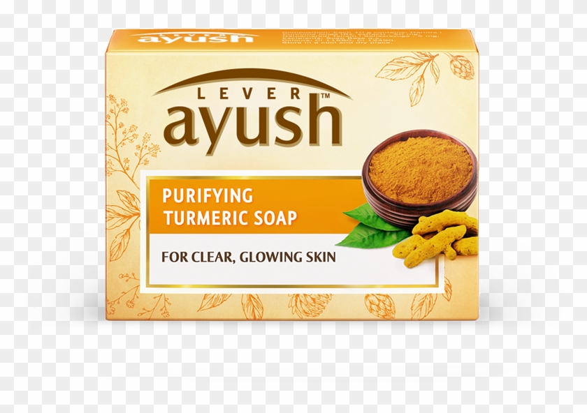 Lever Ayush Purifying Turmeric Soap Clipart