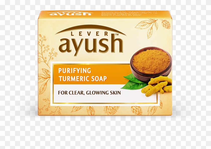 Lever Ayush Purifying Turmeric Soap Clipart #826702