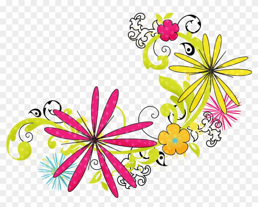 Floral Png Hd - Flowers Clipart Png Hd Transparent Png #827028
