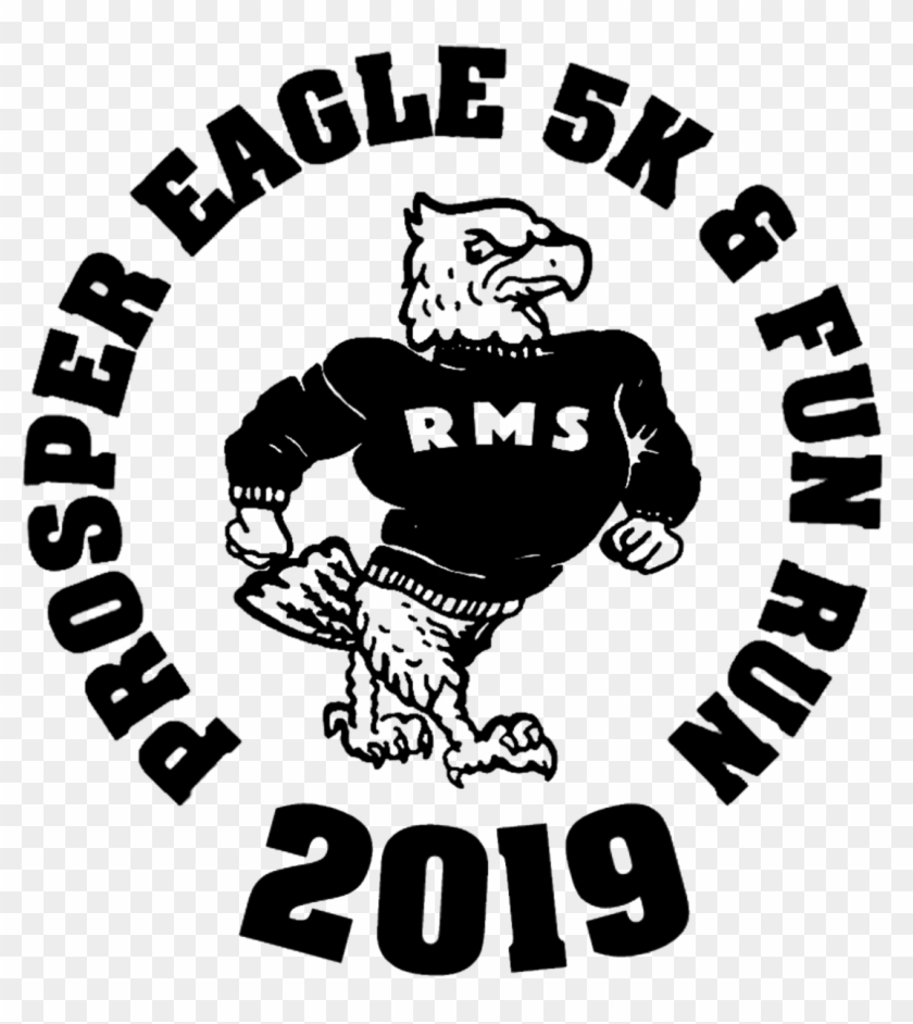 Rogers Middle School Eagle 5k & Fun Run - 100 Jaar Groote Oorlog Clipart #827029