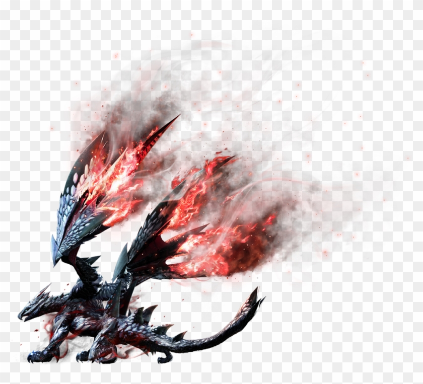 Barufaruku, An Elder Dragon, In Monster Hunter Xx - All Elder Dragons In Monster Hunter Clipart #827130