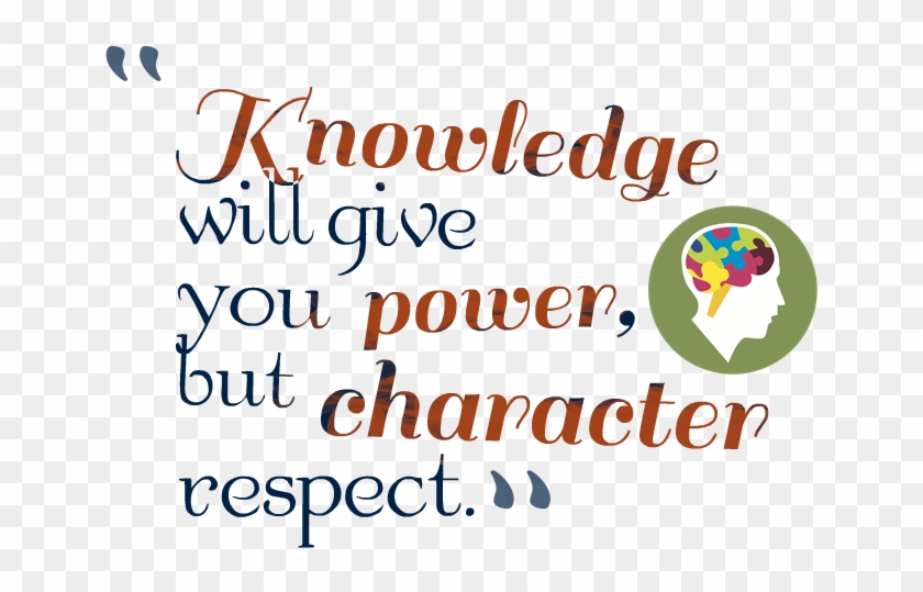 Knowledge Quotes Png Image - Graphic Design Clipart