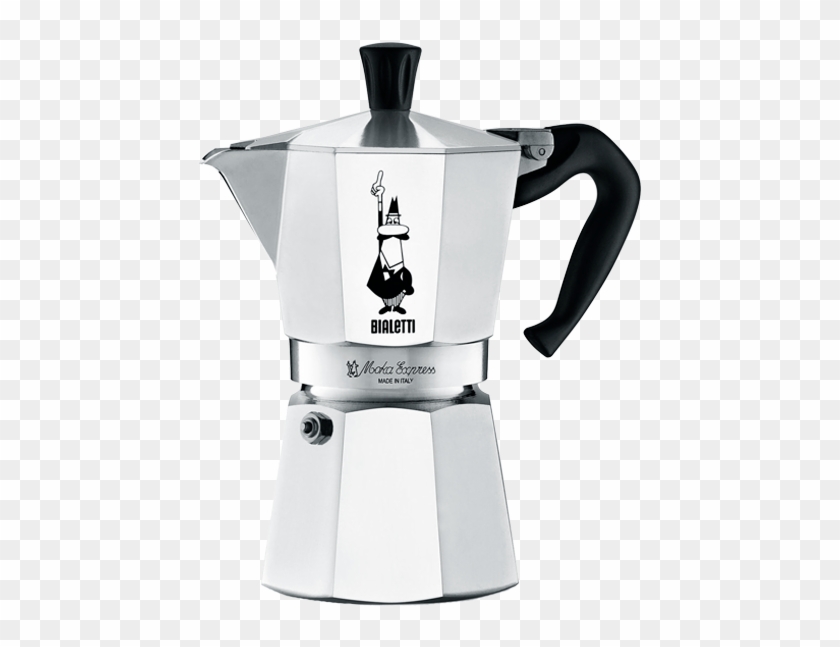 Italian Moka Express Bialetti - Bialetti Moka Express 4 Cup Clipart #827507