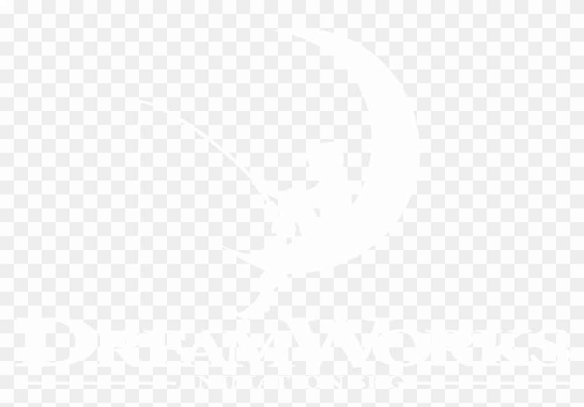 Dreamworks Animation Logo Black And White - Johns Hopkins Logo White Clipart #827736
