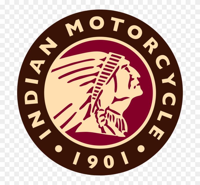 Indian Motorcycle Headress Icon - Vintage Indian Motorcycle Logos Clipart