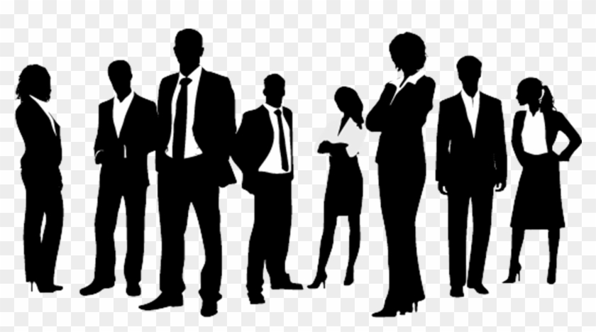 Employee Silhouette Png - Business People Silhouette Png Clipart #827818