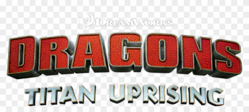 November 16, 2018 - Dragons Titan Uprising Logo Clipart #828479