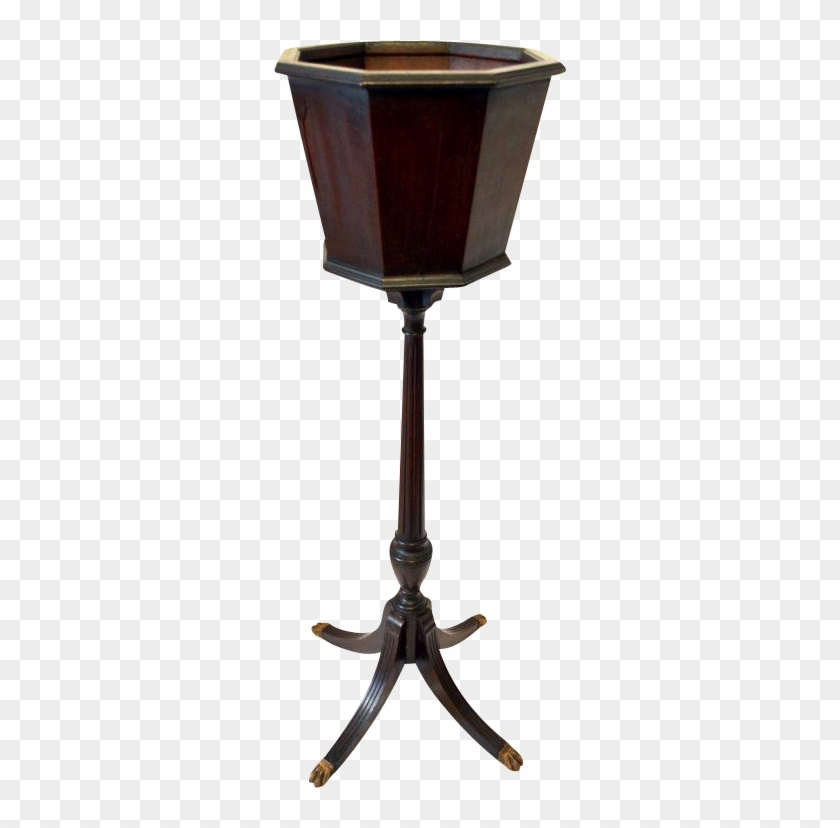 Mahogany Flower Pot Stand Signed Imperial Furniture - Antique Clipart #828717
