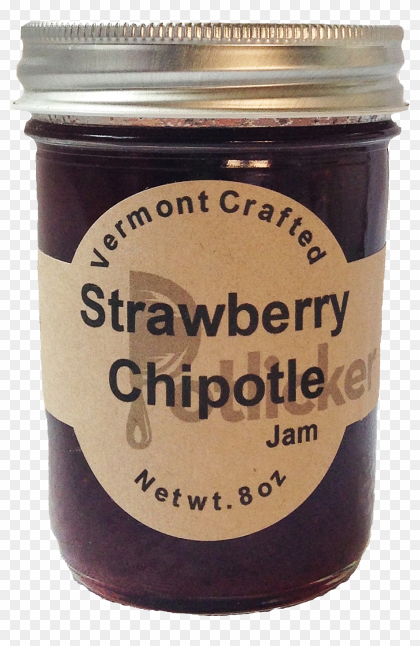 Potlicker Kitchen Strawberry Chipotle Jam - Fruit Butter Clipart #828793