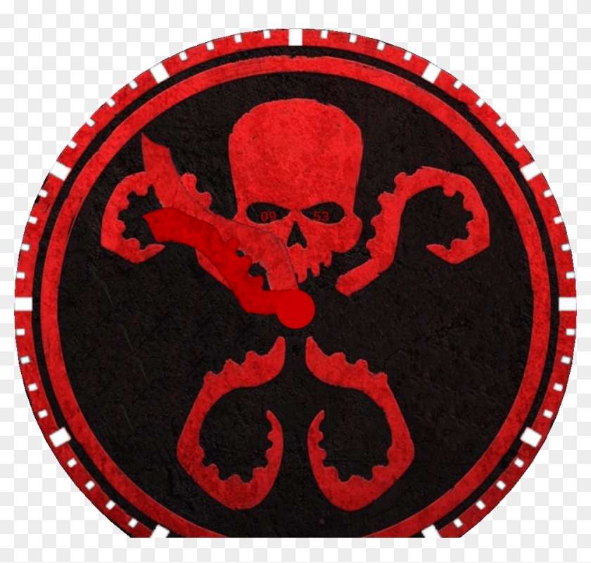 Hail Hydra Watch Face Preview Clipart #828937