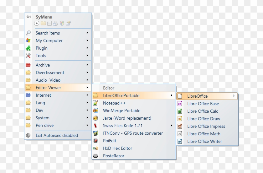 Configured Symenu - Symenu Clipart #829115