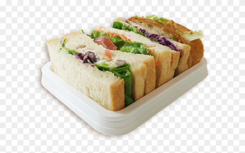 Vegan Sandwich - Sliced Bread Clipart