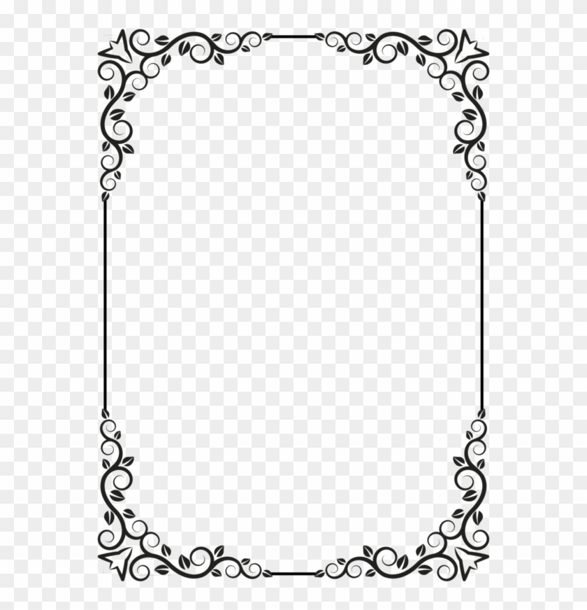 Pin By Iman On Borders & Frame - Bordes De Caratula Clipart