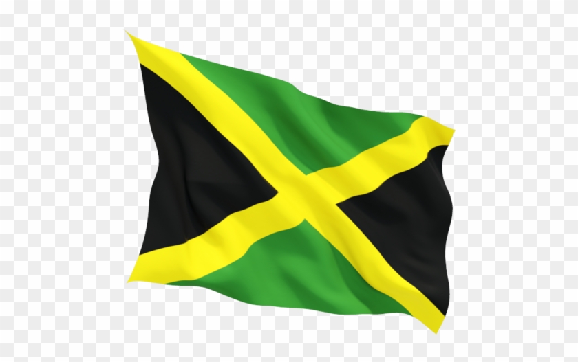 Jamaica Flag Png Transparent Images - Jamaican Flag Waving Png Clipart #829853