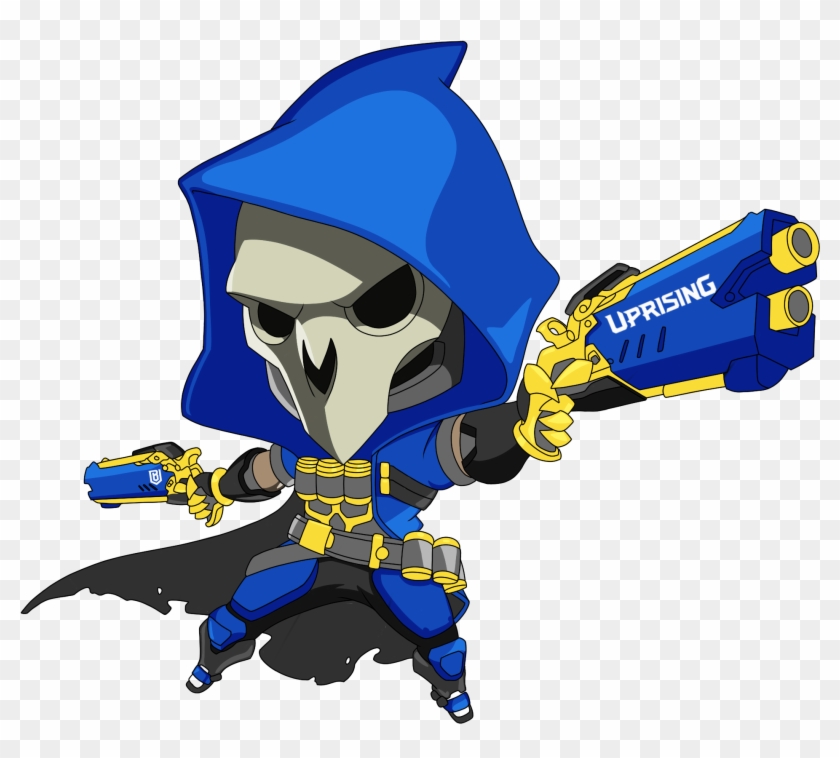 Reaper Overwatch League Cute Sprays - Overwatch Reaper Cute Spray Clipart #830790