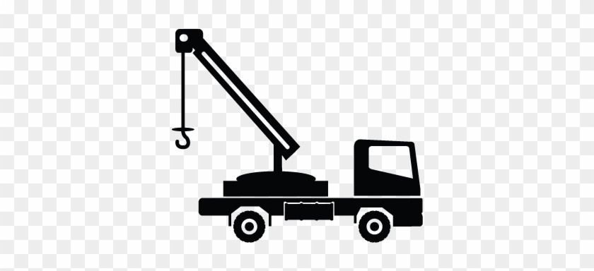 Crane Vehicle, Transport, Truck Icon - Crane Clipart #830913