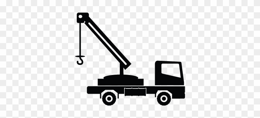 Crane Vehicle, Transport, Truck Icon - Crane Clipart #830913