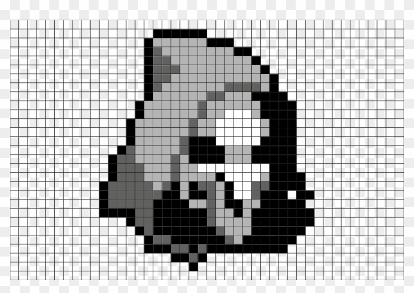 Grim Reaper Pixel Art Clipart
