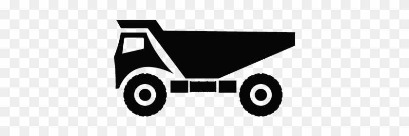 Dump Truck, Construction, Rigid, Truck Icon - Wagon Clipart #831069