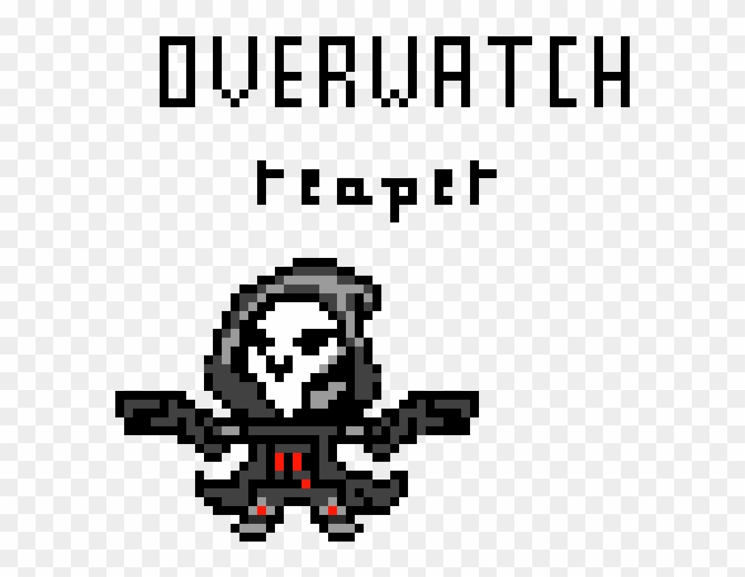 Reaper - Dva Overwatch Pixel Art Clipart
