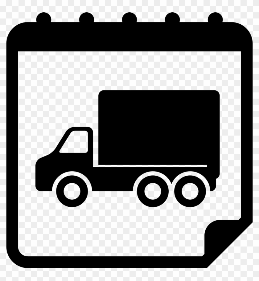 Moving Truck Icon Png - Tuesday Icon Png Clipart #831582