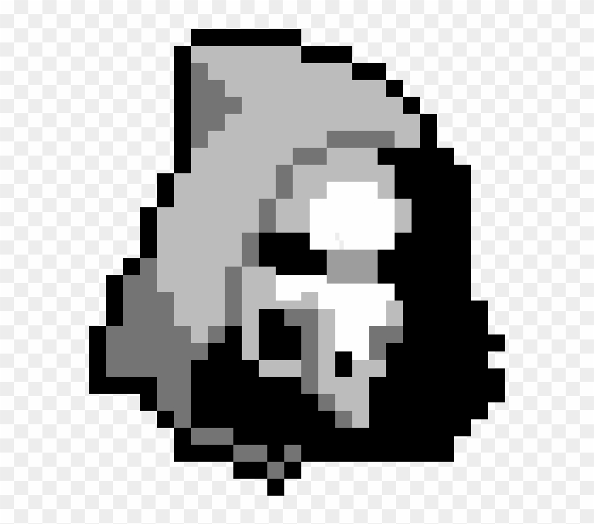 Overwatch Reaper - Grim Reaper Pixel Art Clipart