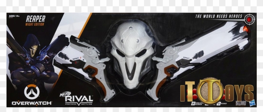 Nerf Rival Overwatch Reaper Collector Package - Nerf Rival Overwatch Reaper Clipart
