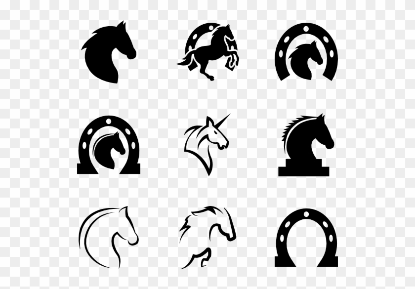 Horses - Horse Icon Clipart #832034