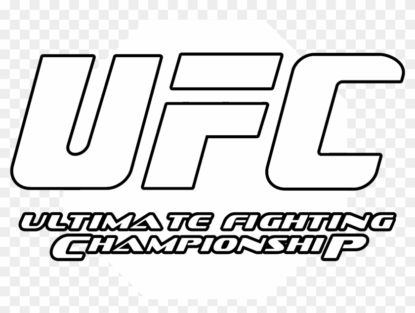 Ufc Logo Black And White - Ufc Clipart #832278