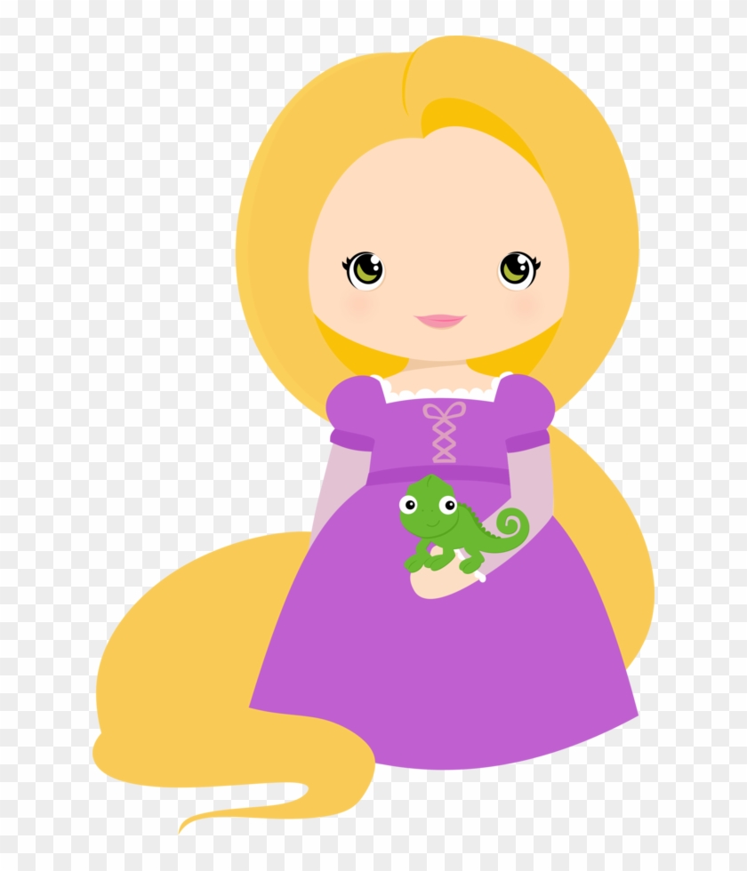Disney Princess Rapunzel, Baby Princess, Little Princess, - Rapunzel Cute Clipart - Png Download