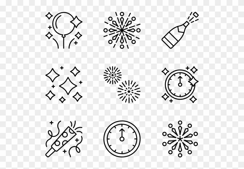 New Year's Eve - Weather Forecast Icon Png Clipart