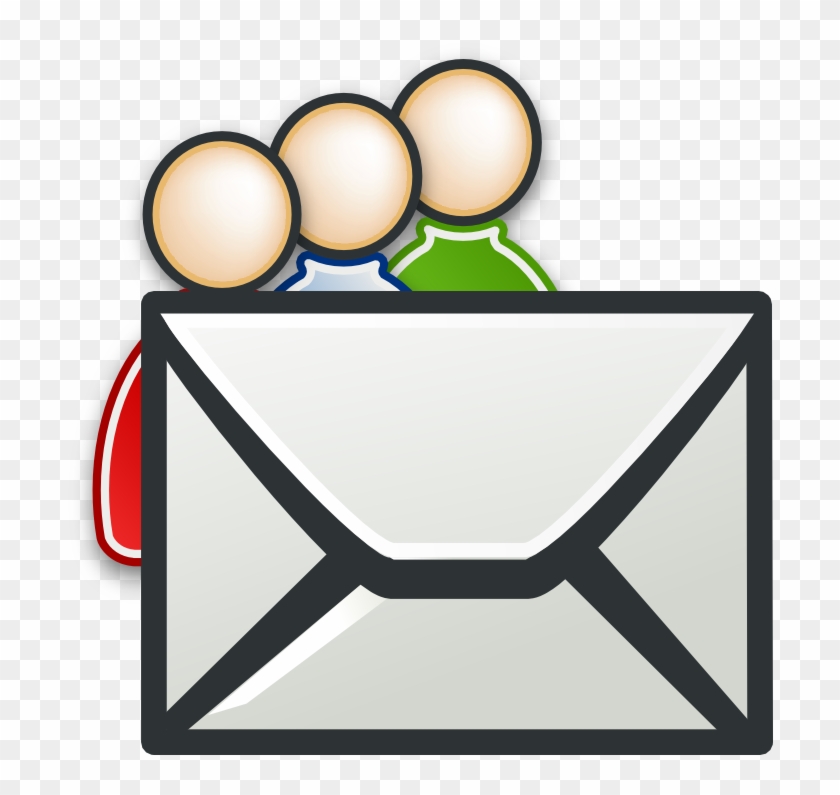 Email Group Icon Png , Png Download - Vector Graphics Clipart #832642