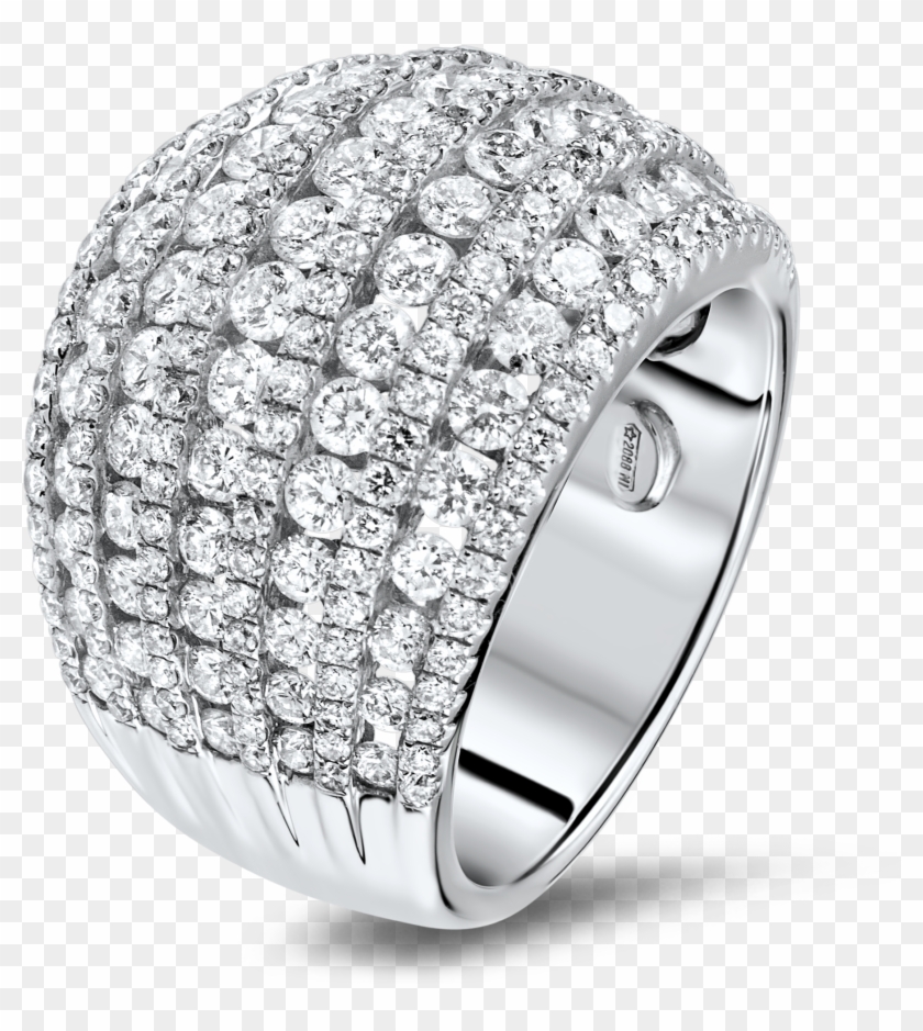 99 Carat Diamond Ring - Diamond Cocktail Ring Png Clipart