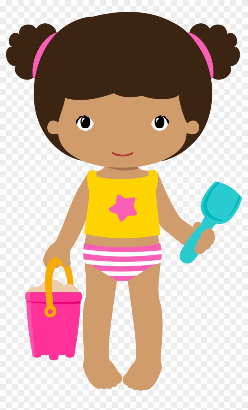 Exibir Todas As Imagens Na Pasta Png - Menina Praia Png Clipart #833853