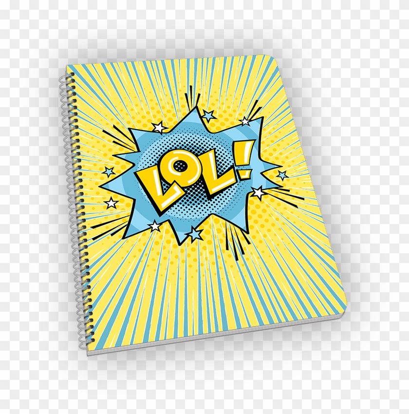 Lol Notebook - Graphic Design Clipart