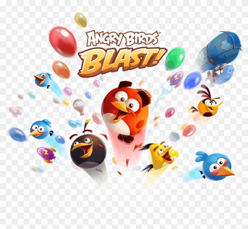 Angry Birds Blast - Angry Birds Blast Png Clipart #834003