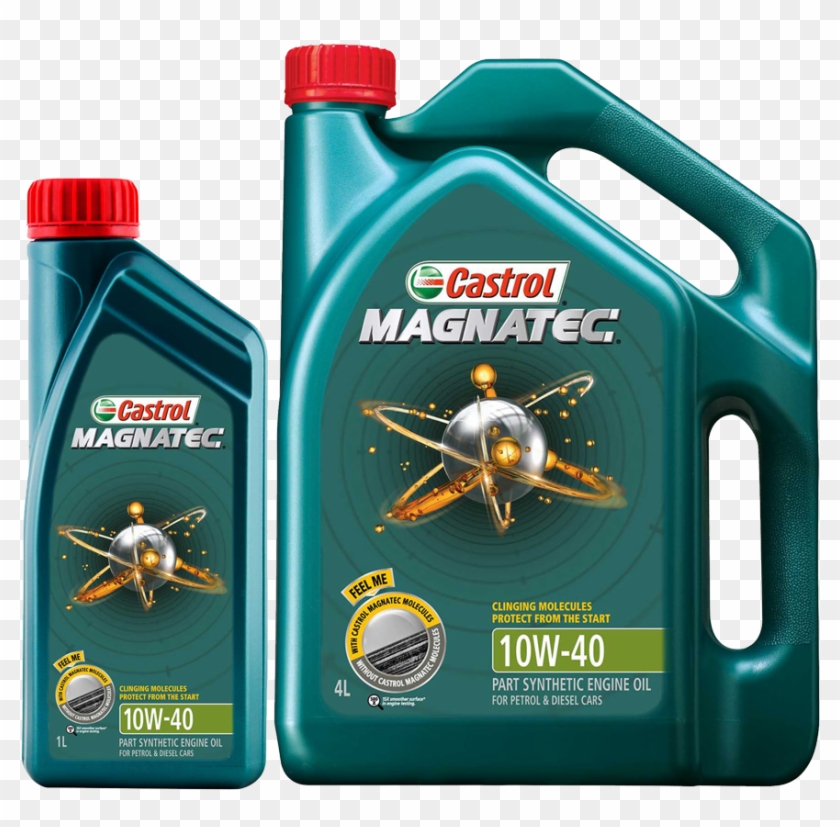 Castrol Oil Png - Castrol Magnatec 10w40 Synthetic Clipart #834021