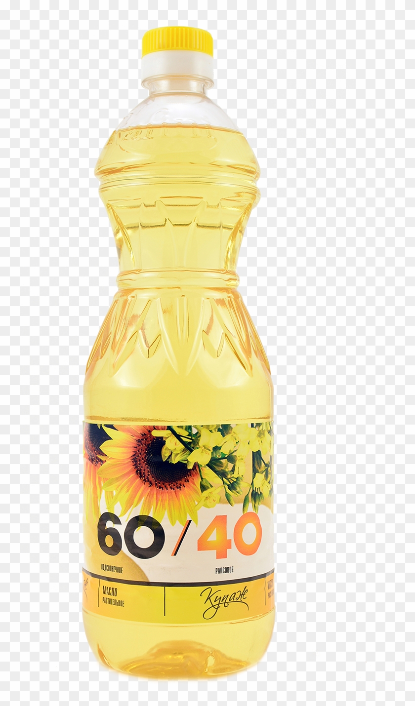 Sunflower And Hemp Oil - Cooking Oil Transparent Png Clipart