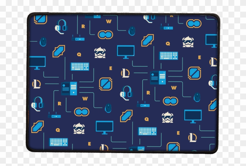 Tapis De Souris Lan Lol - Tablet Computer Clipart #834278