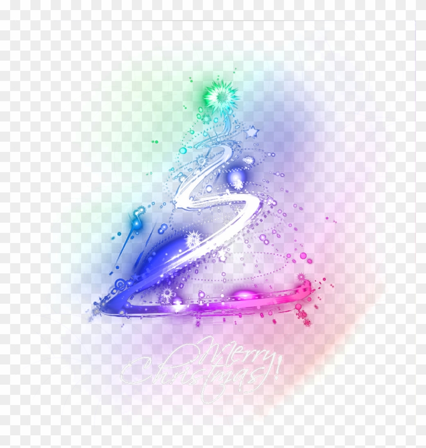 Christmastree Tree Lights Rainbow Lighteffects Lighteff Clipart